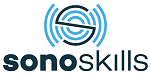 SonoSkills logo stacked 3klein